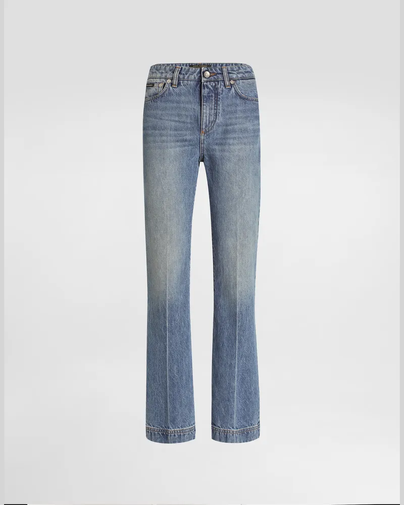 Dolce & Gabbana 5-pocket-hose Aus Denim - Frau Denim Mehrfarbig Mehrfarbig