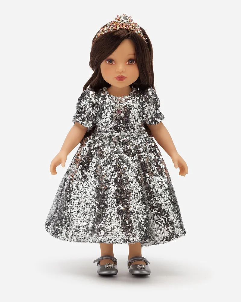 Dolce & Gabbana Doll With Sequined Dress - Frau Mehrfarbig Mehrfarbig