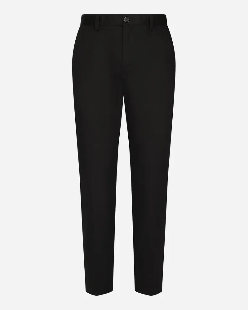 Dolce & Gabbana Hose Baumwollstretch - Mann Hosen Und Shorts Blau Blau