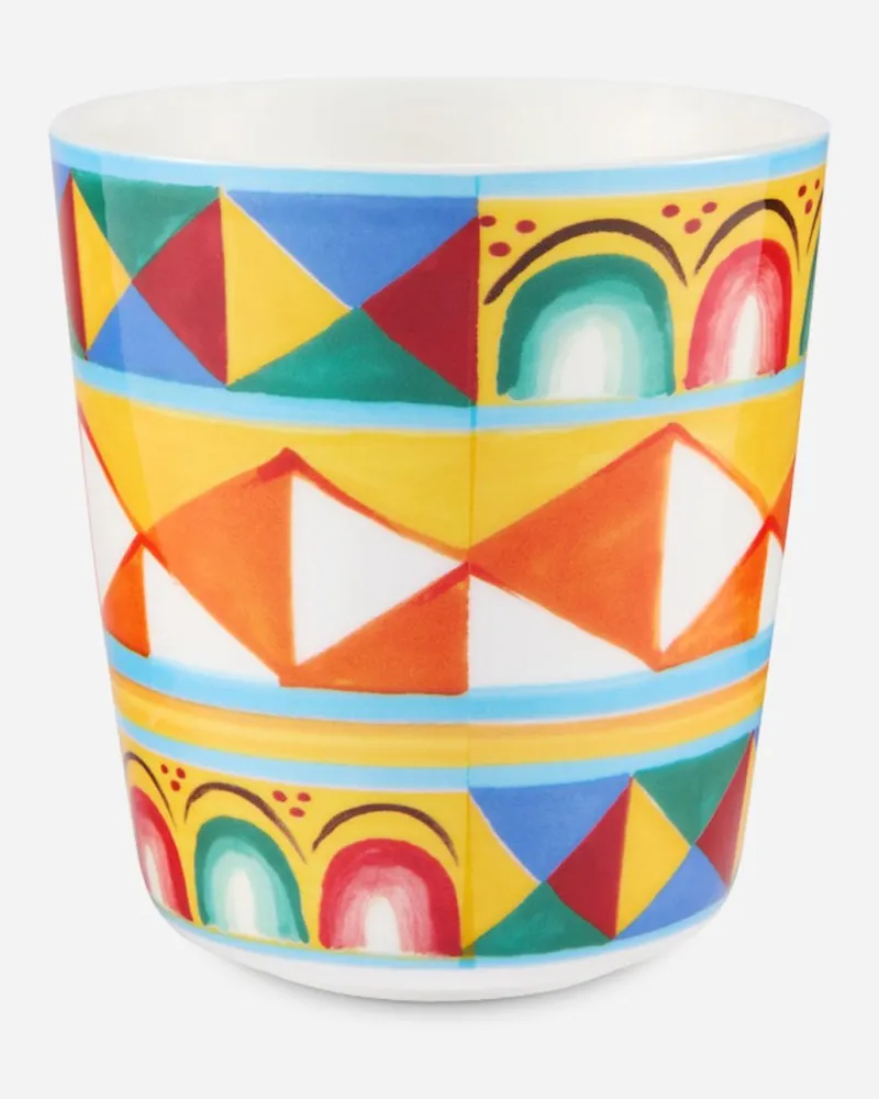 Dolce & Gabbana Fine Porcelain Glass - Wassergläser Mehrfarbig Mehrfarbig