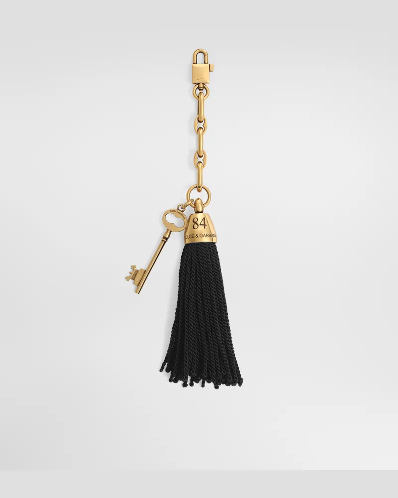 Dolce & Gabbana Tassel Keychain - Frau Collection Mehrfarbig Mehrfarbig