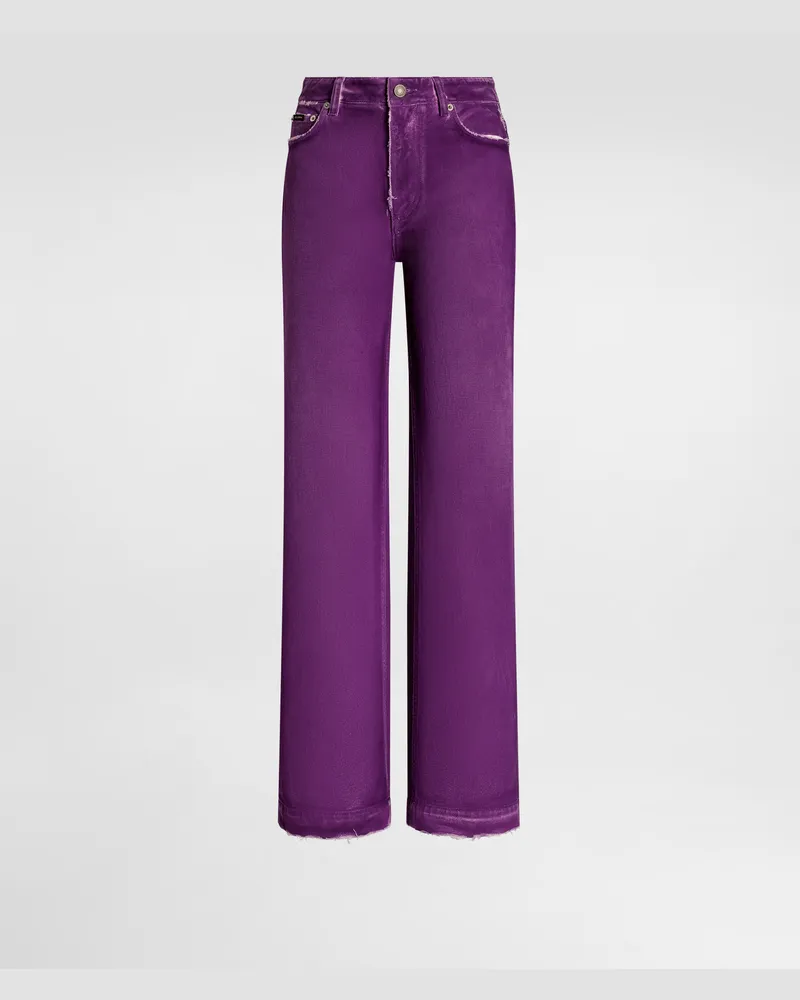 Dolce & Gabbana 5-pocket Denim Trousers - Frau Denim Mehrfarbig Multicolor