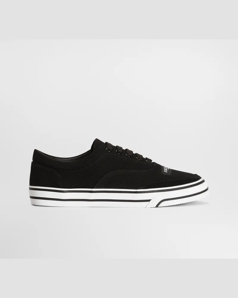 Dolce & Gabbana Sneaker Bassa - Frau Sneakers Schwarz Schwarz