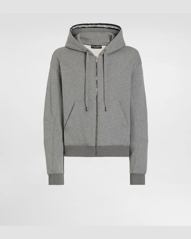 Dolce & Gabbana Kapuzen-sweatshirt Aus Baumwolle - Mann Sweatshirts Mehrfarbig Multicolor