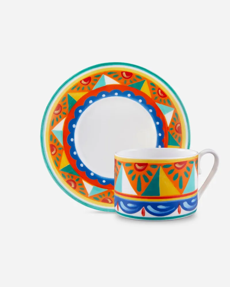 Dolce & Gabbana Fine Porcelain Tea Set - Teetassen Mehrfarbig Mehrfarbig