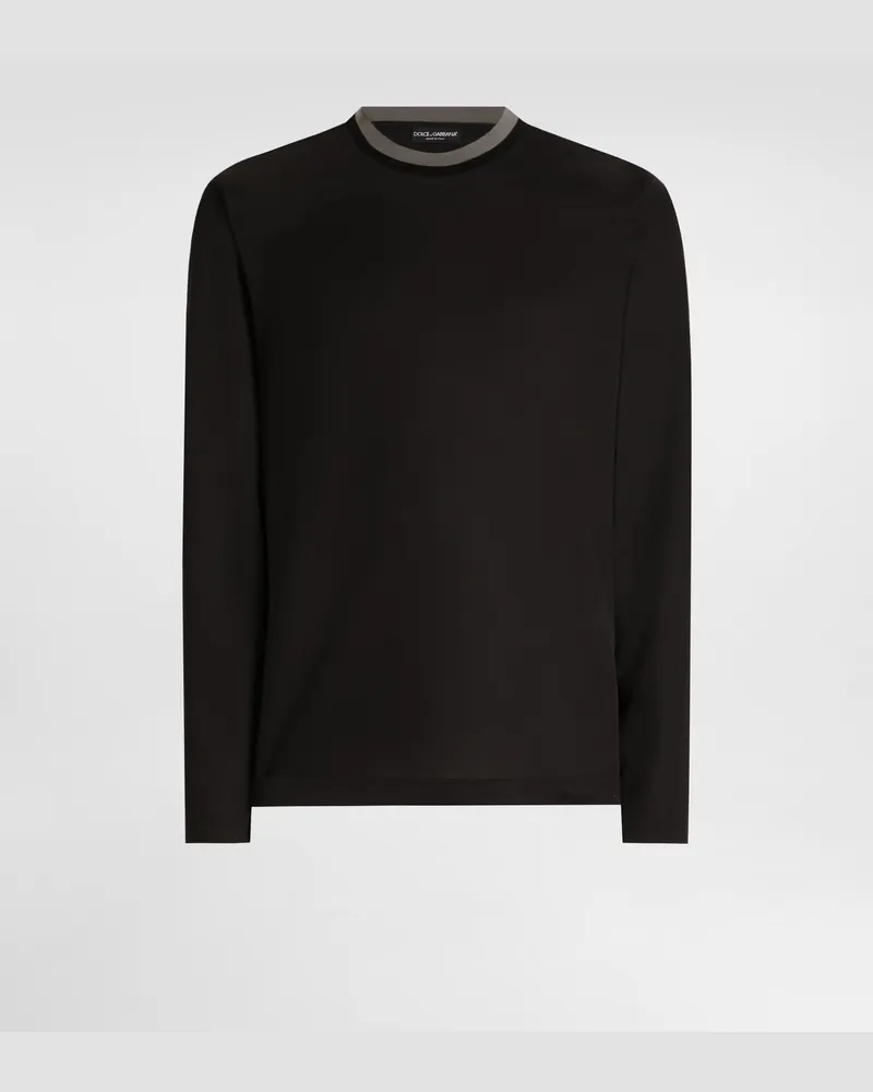 Dolce & Gabbana Jersey T-shirt - Mann T-shirts Und Polos Schwarz Black