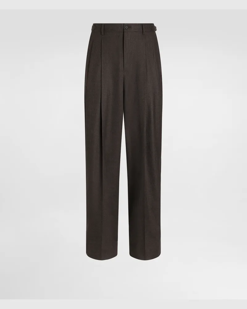 Dolce & Gabbana Wool Trousers - Mann Collection Mehrfarbig 
