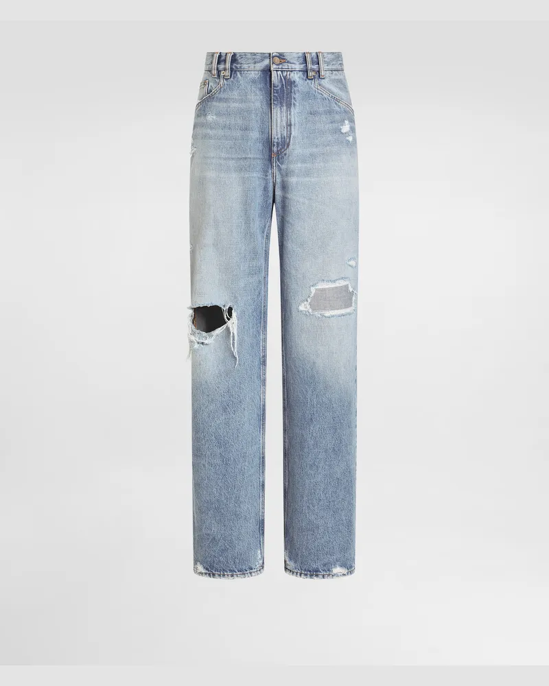 Dolce & Gabbana Jeans Aus Denim - Mann Jeans Mehrfarbig Mehrfarbig