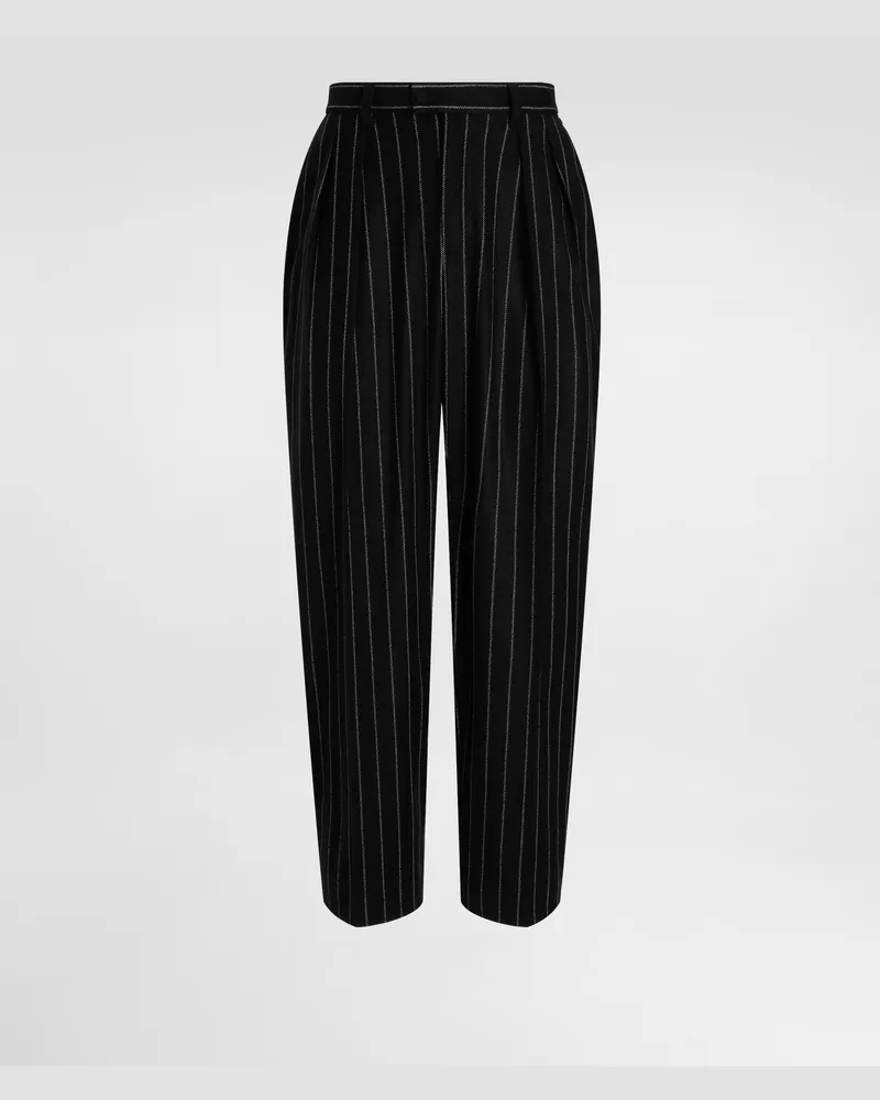 Dolce & Gabbana Stripedwool Blend Trousers - Mann Hosen Und Shorts #n/d Wolle Multicolor