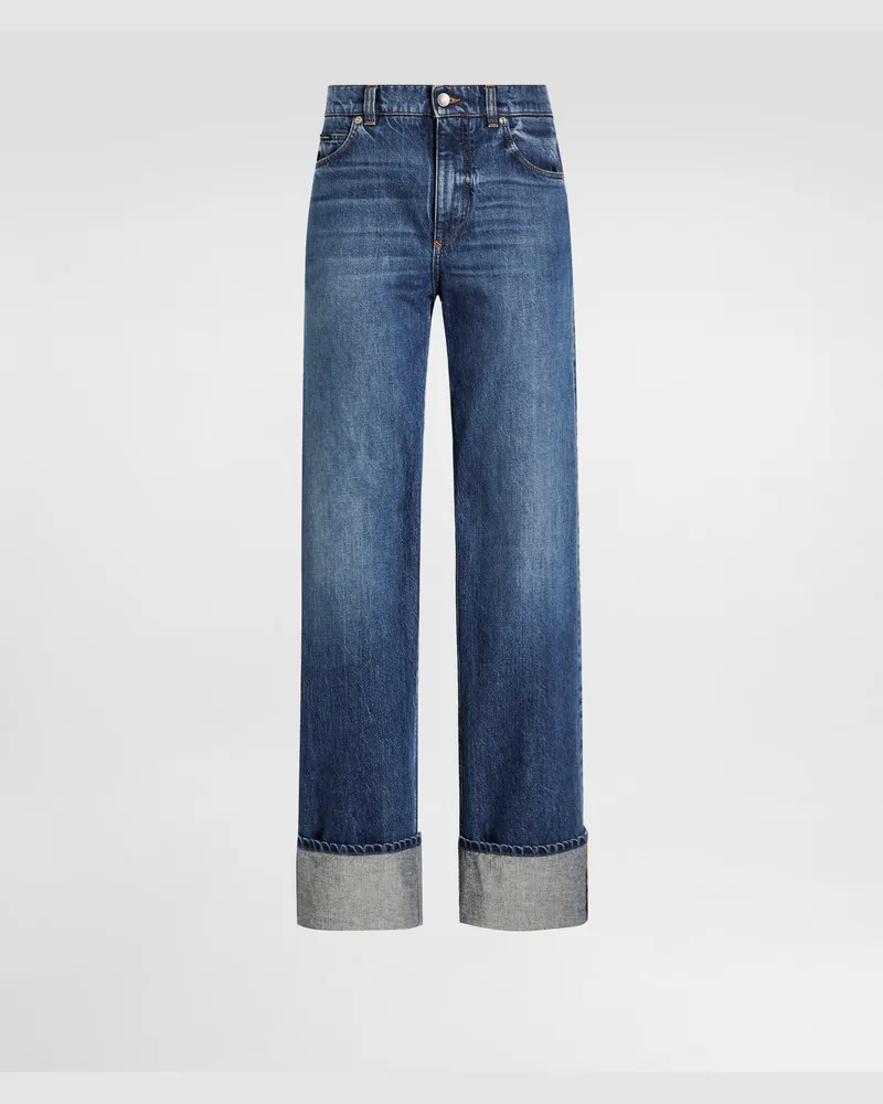 Dolce & Gabbana 5-pocket-hose Aus Denim - Frau Denim Mehrfarbig Mehrfarbig
