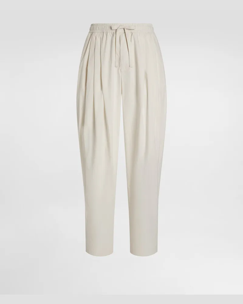 Dolce & Gabbana Poplin Trousers - Mann Hosen Und Shorts Beige Beige