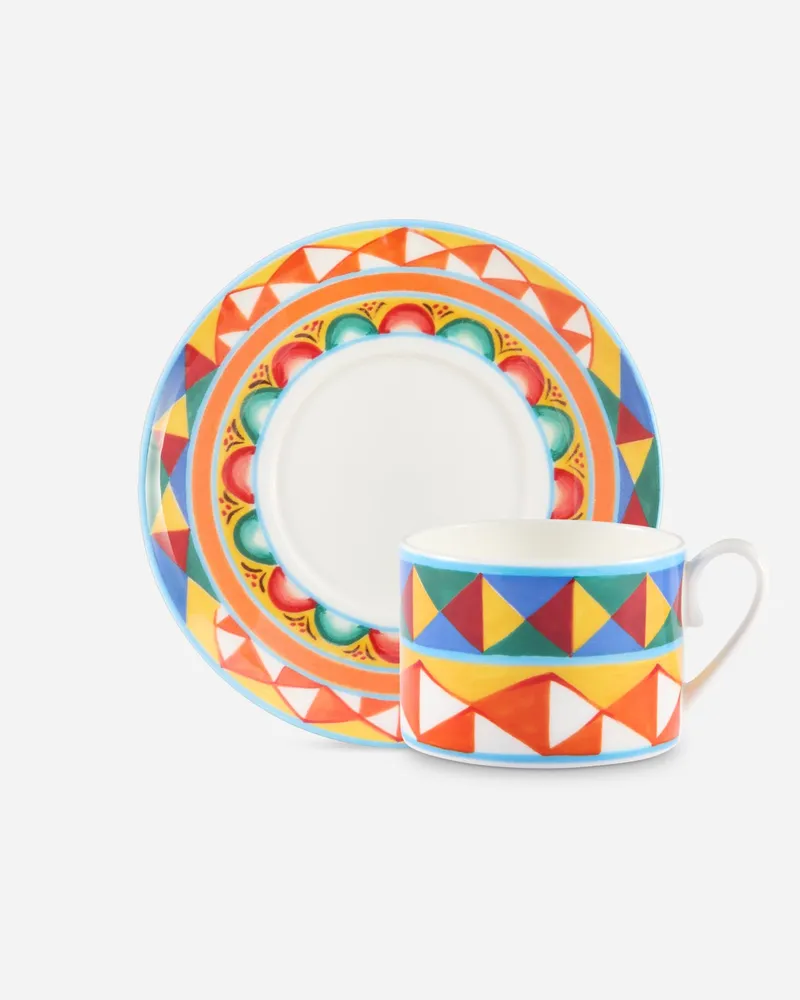 Dolce & Gabbana Fine Porcelain Tea Set - Teetassen Mehrfarbig Mehrfarbig