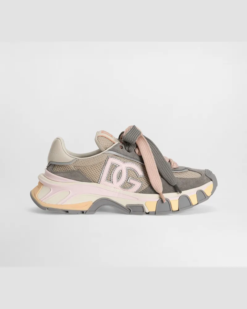 Dolce & Gabbana Dg Country Road Fabric Sneakers - Frau Sneakers Multicolor Multicolor