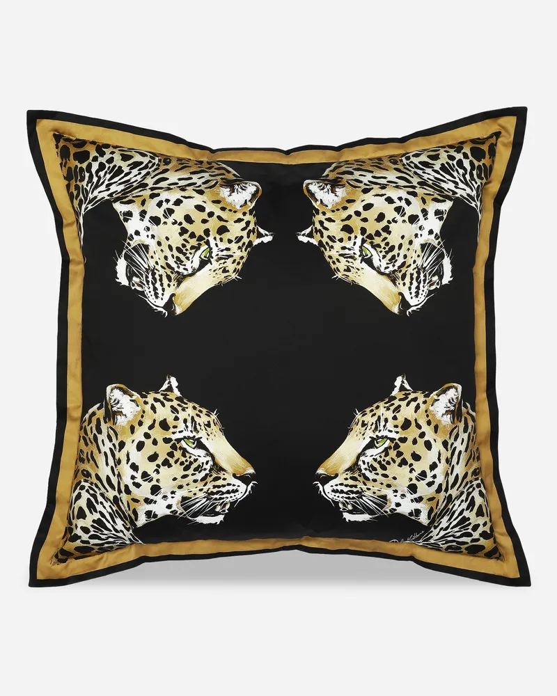 Dolce & Gabbana Duchesse Cotton Cushion Large - Große Kissen Mehrfarbig Mehrfarbig