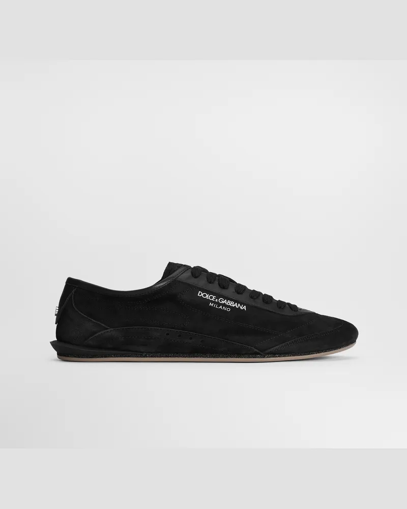 Dolce & Gabbana Schuh Gimondi Plus Aus Kalbsleder - Mann Schnürschuhe Schwarz Black