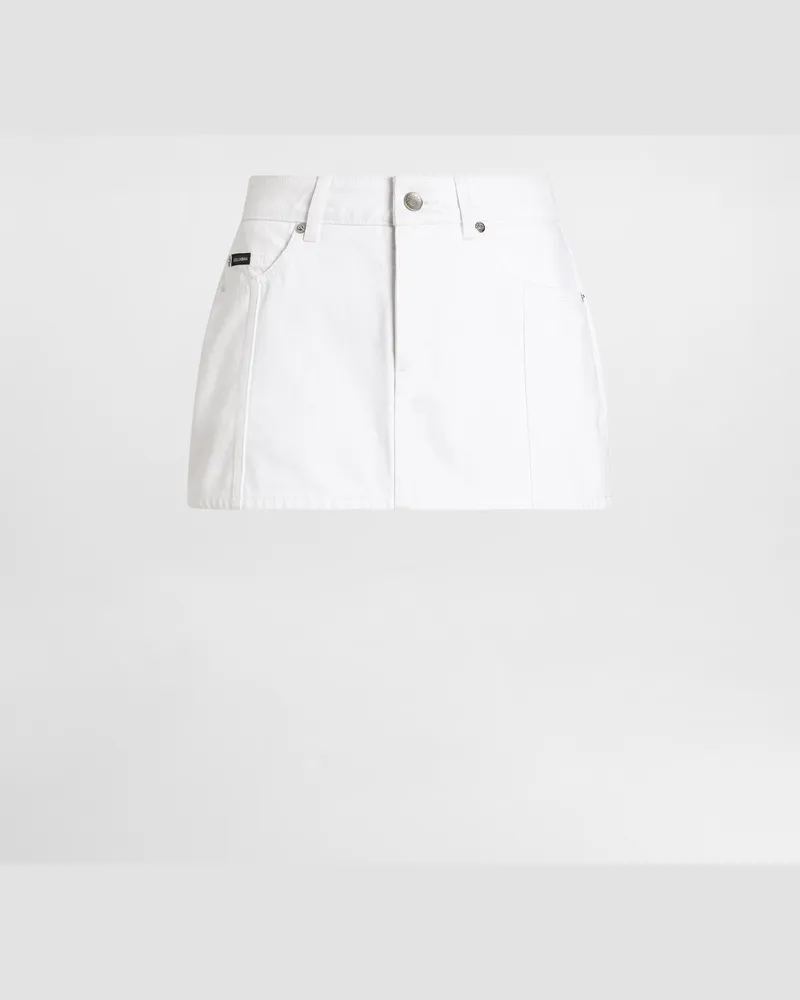 Dolce & Gabbana Minirock Aus Denim - Frau Denim Mehrfarbig Mehrfarbig