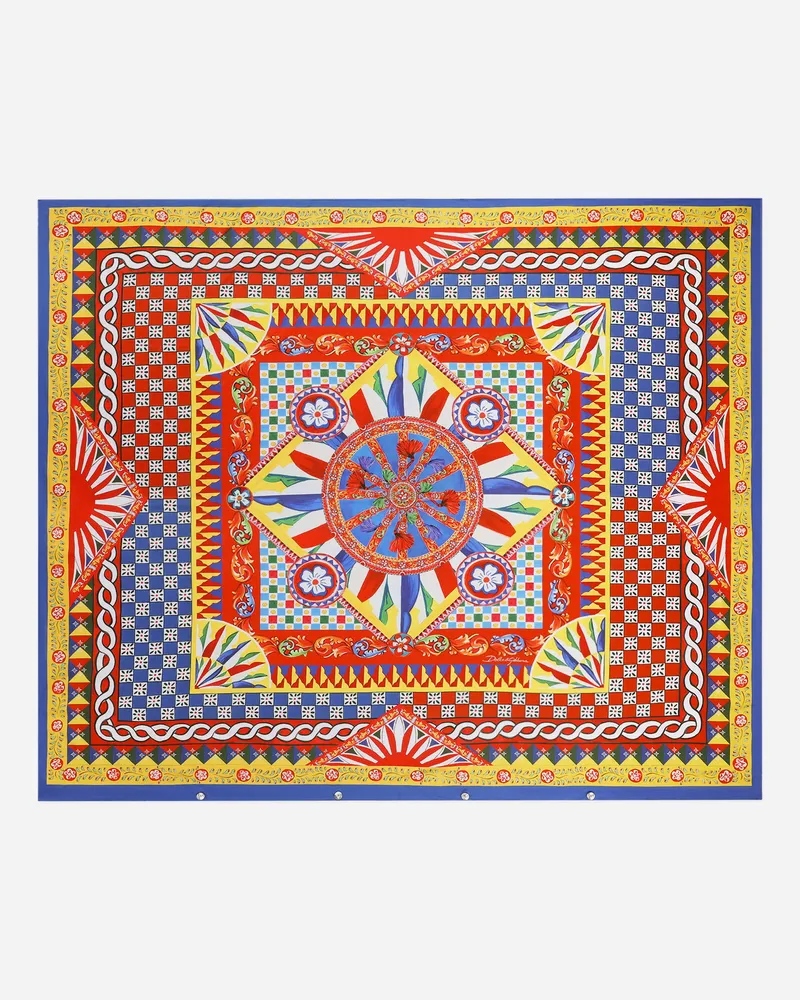Dolce & Gabbana Cotton Sateen Duvet Cover - Bettdecken Multicolor Multicolor