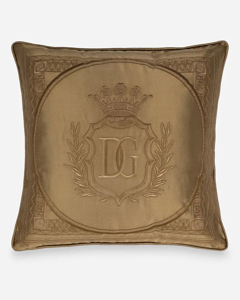 Dolce & Gabbana Mikado Silk Cushion Small - Besondere Kissen Mehrfarbig Mehrfarbig