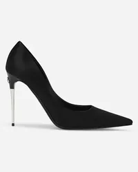 Dolce & Gabbana Pumps aus Satin Black