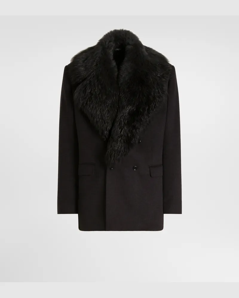 Dolce & Gabbana Jacke Palermo Aus Kaschmir, Doppelreihig - Mann Anzüge Und Blazer Grau Grau