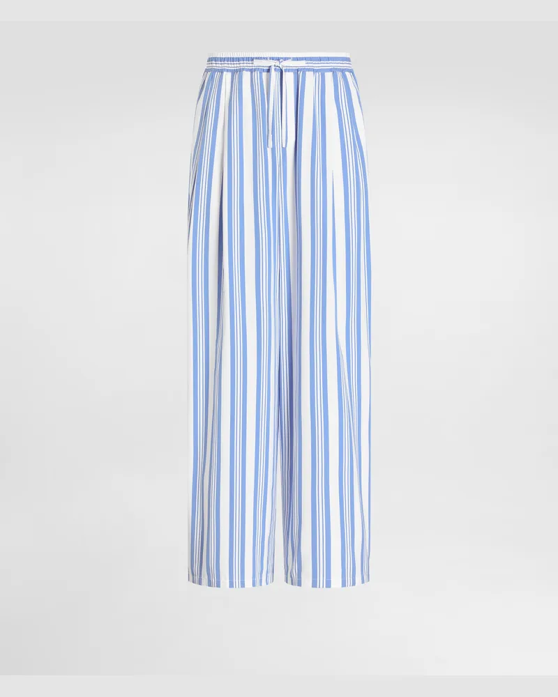 Dolce & Gabbana Striped Poplin Vanity Trousers - Mann Hosen Und Shorts #n/d Multicolor