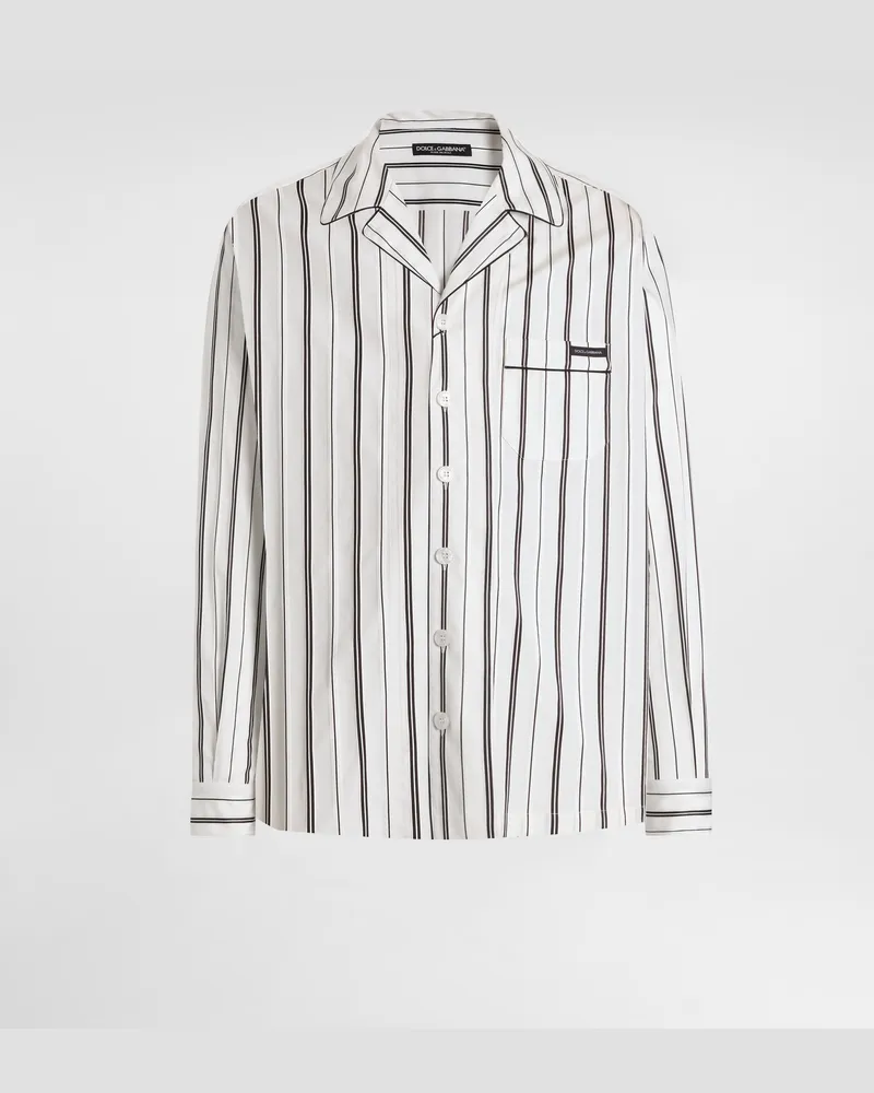 Dolce & Gabbana Striped Vanity Shirt - Mann Hemden #n/d Multicolor