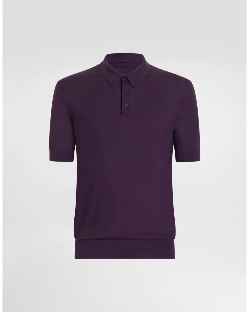 Dolce & Gabbana Poloshirt Aus Kaschmir - Mann Strickwaren 