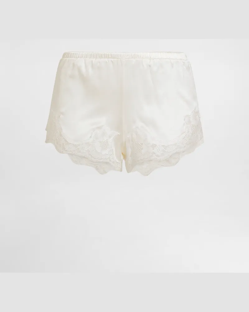 Dolce & Gabbana Shorts - Frau Unterwäsche Wei Weiss