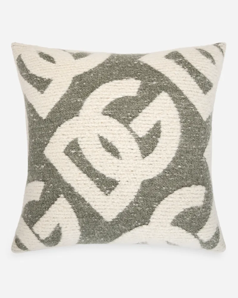 Dolce & Gabbana Wool, Silk, And Cashmere Cushion Medium - Mittelgroße Kissen Multicolor Multicolor
