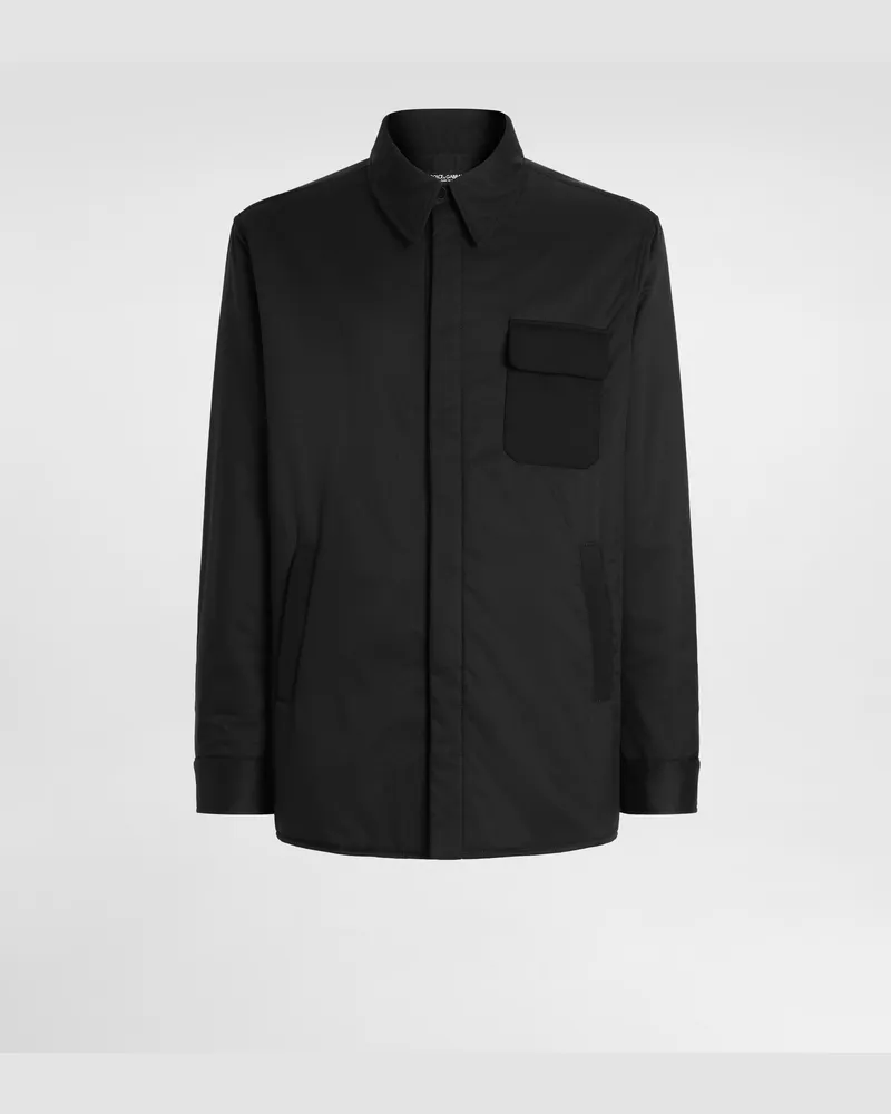 Dolce & Gabbana Scuba Jacket - Mann Mäntel Und Jacken Schwarz Black