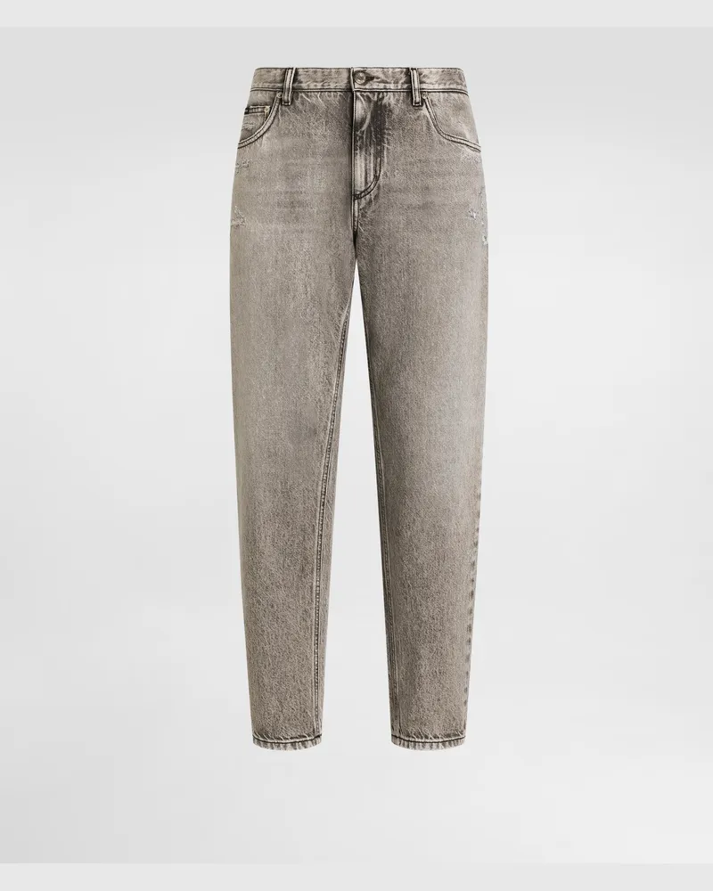 Dolce & Gabbana Hose Aus Denim - Mann Jeans Mehrfarbig Mehrfarbig