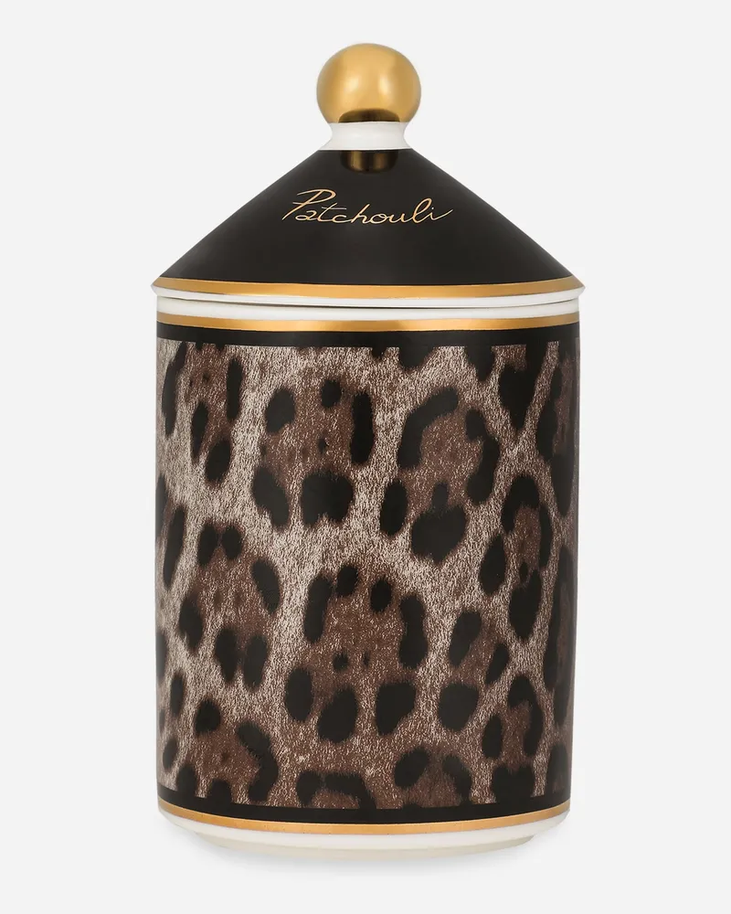 Dolce & Gabbana Duftkerze In Porzellan – Patschuli - Kerzen Mit Deckel Mehrfarbig Mehrfarbig
