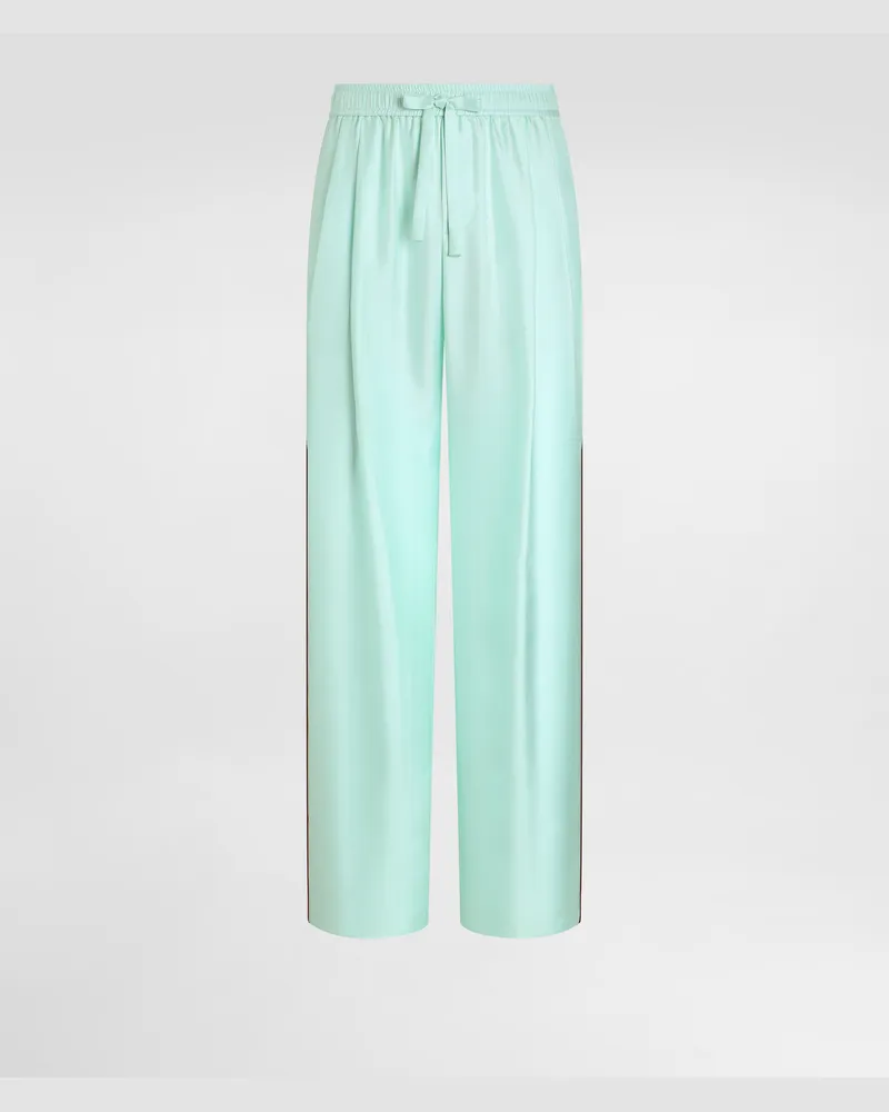 Dolce & Gabbana Hose Vanity Aus Seide - Mann Hosen Und Shorts Azurblau Azurblau