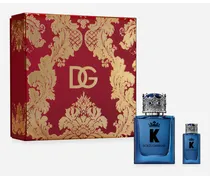 Der Duft der Geschenkbox K by Dolce&Gabbana Eau de Parfum ist von der rauen Landschaft der Toskana inspiriert und kombiniert charaktervolle Noten wie sizilianische Zitrone und Feige, Zedernholz aus Virginia.Die Geschenkbox K by Dolce&Gabbana Eau de Parfum enthält