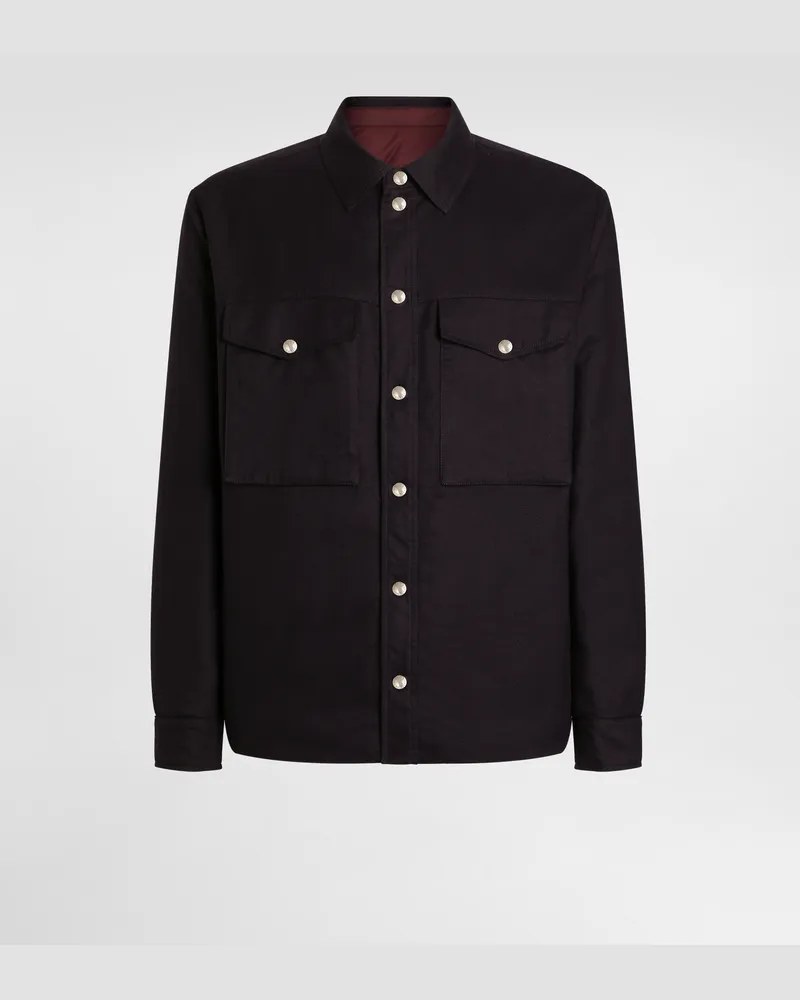 Dolce & Gabbana Wendejacke Aus Flanell - Mann Mäntel Und Jacken Mehrfarbig Mehrfarbig