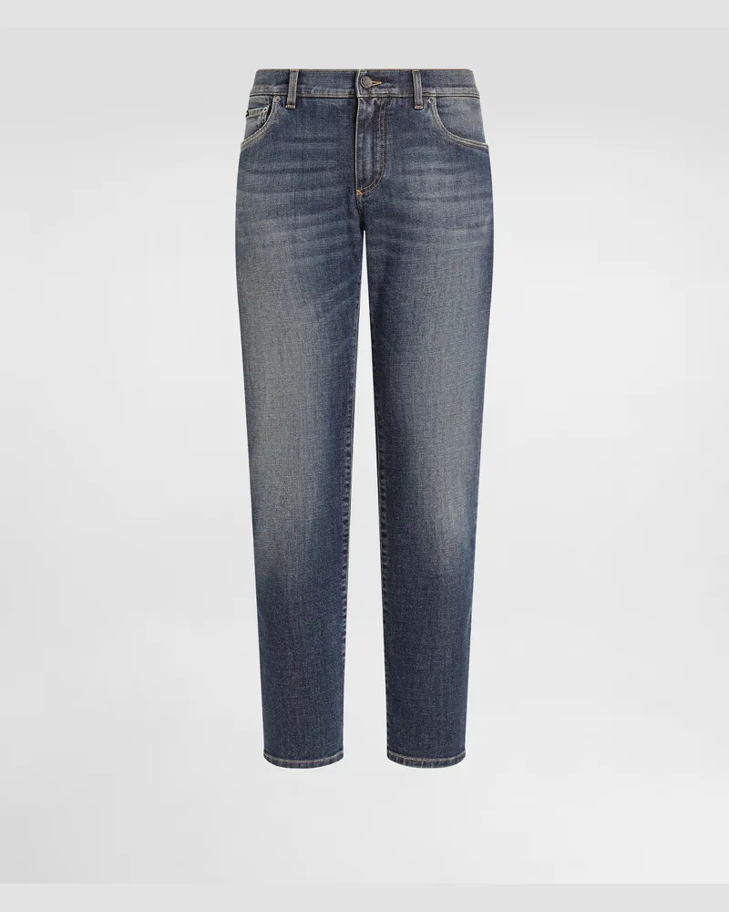 Dolce & Gabbana Pantalone - Mann Jeans Mehrfarbig Baumwolle Mehrfarbig