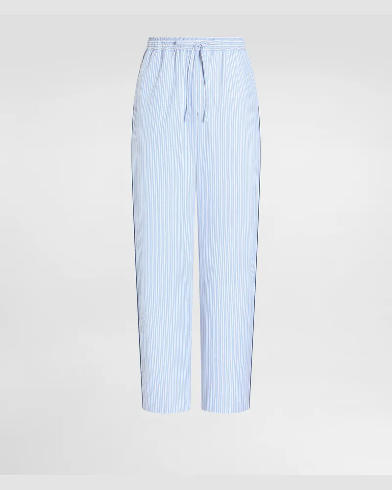 Dolce & Gabbana Striped Poplin Trousers - Mann Hosen Und Shorts #n/d Mehrfarbig