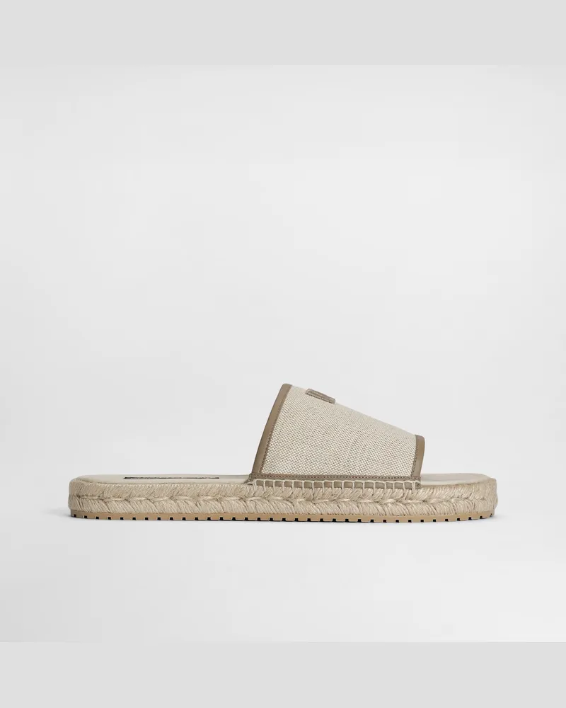 Dolce & Gabbana Espadrilles Aus Canvas - Mann Sandalen Und Slides Multicolor Multicolor