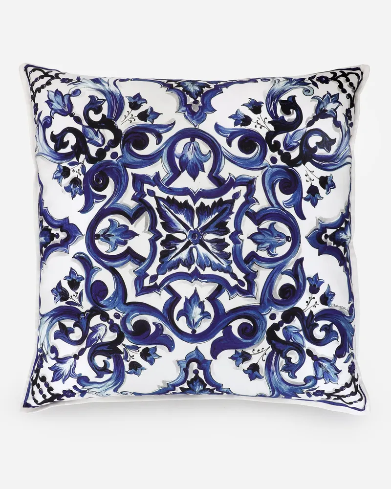 Dolce & Gabbana Canvas Cushion Medium - Mittelgroße Kissen Mehrfarbig Mehrfarbig