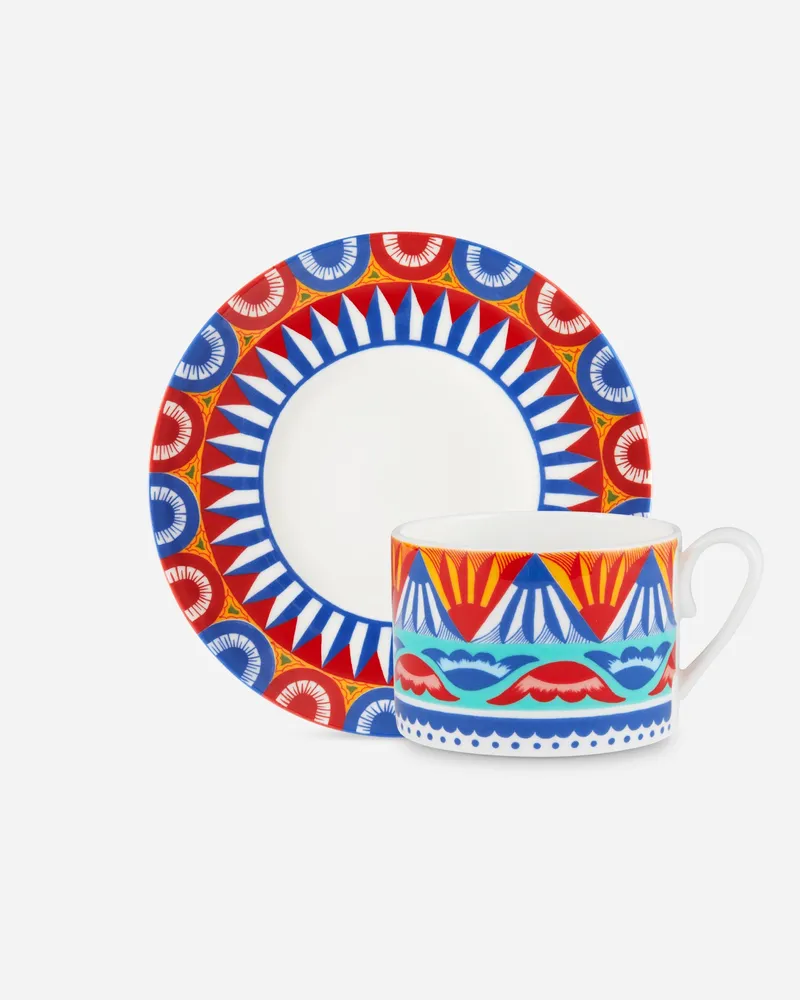 Dolce & Gabbana Fine Porcelain Tea Set - Teetassen Mehrfarbig Mehrfarbig