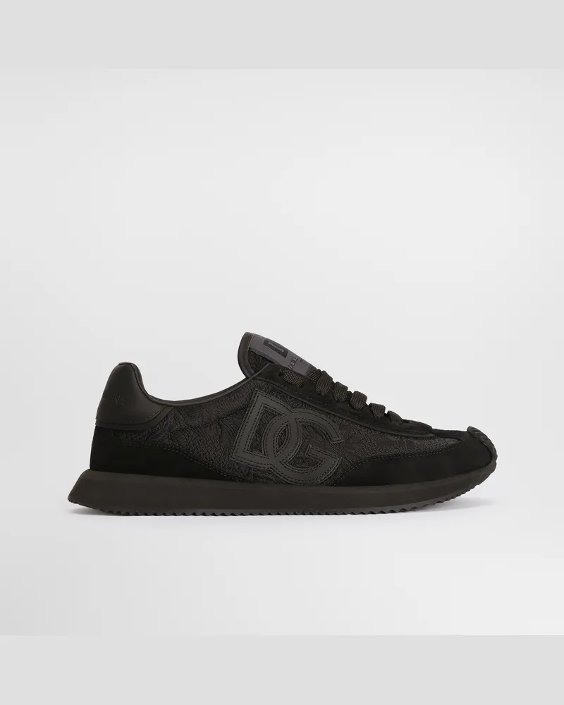 Dolce & Gabbana Sneaker Bassa - Frau Sneakers Schwarz Schwarz