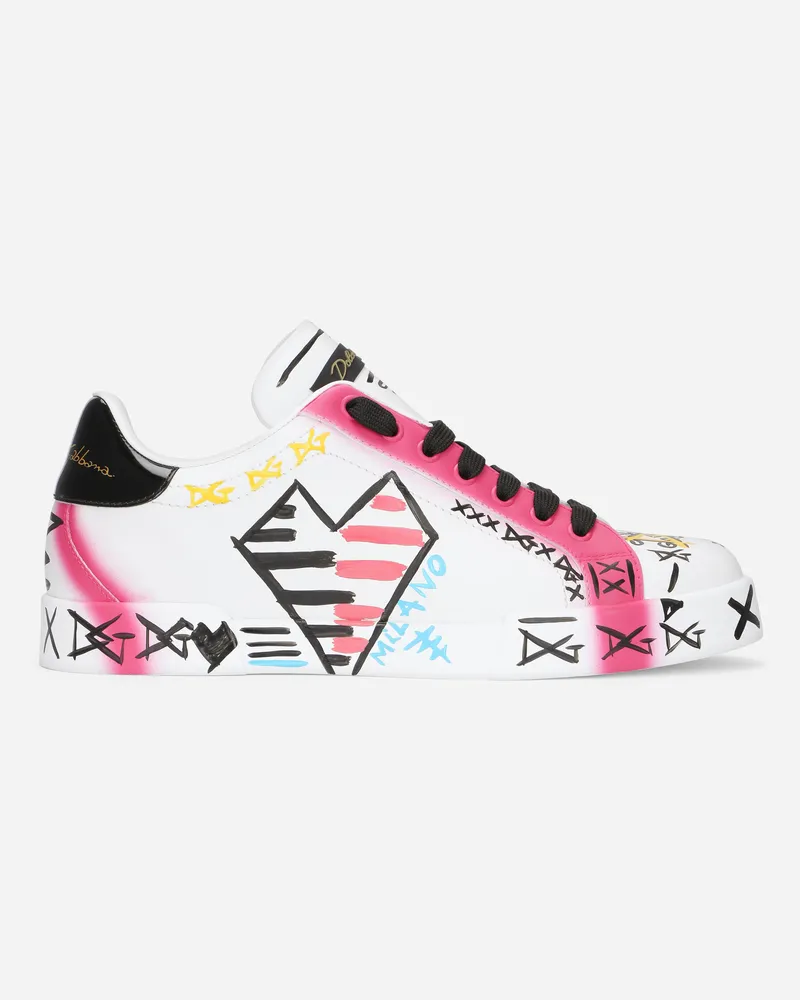 Dolce & Gabbana Sneaker Portofino Limited Edition - Mann Mehrfarbig Mehrfarbig