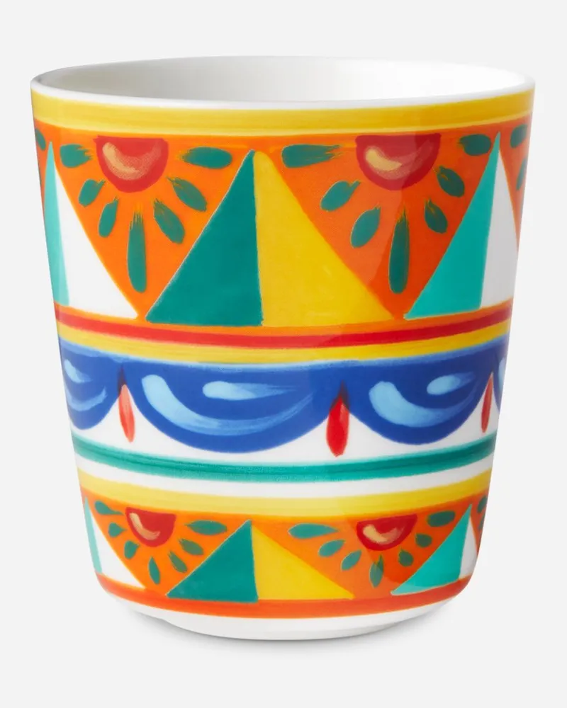 Dolce & Gabbana Fine Porcelain Glass - Wassergläser Mehrfarbig Mehrfarbig