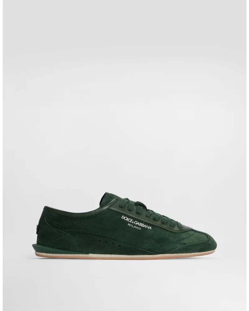 Dolce & Gabbana Schuhe Lipari Plus Aus Kalbsleder - Mann Schnürschuhe Green Green