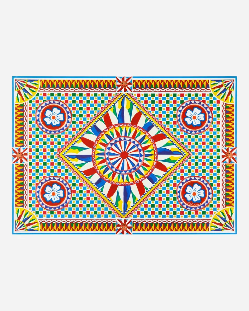 Dolce & Gabbana Set Mit 36 Platzdeckchen Aus Papier - Sets Platzdeckchen Und Serviette Mehrfarbig Mehrfarbig
