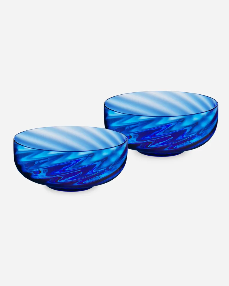 Dolce & Gabbana Set 2 Hand-blown Murano Glass Ice Cream Bowls - Tischdekorationen Und Servierschalen Mehrfarbig Mehrfarbig
