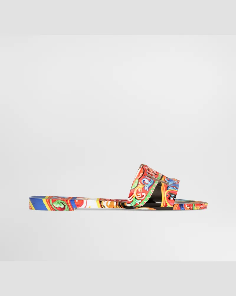 Dolce & Gabbana Beachwear - Frau Pantoletten Und Mules Mehrfarbig Mehrfarbig