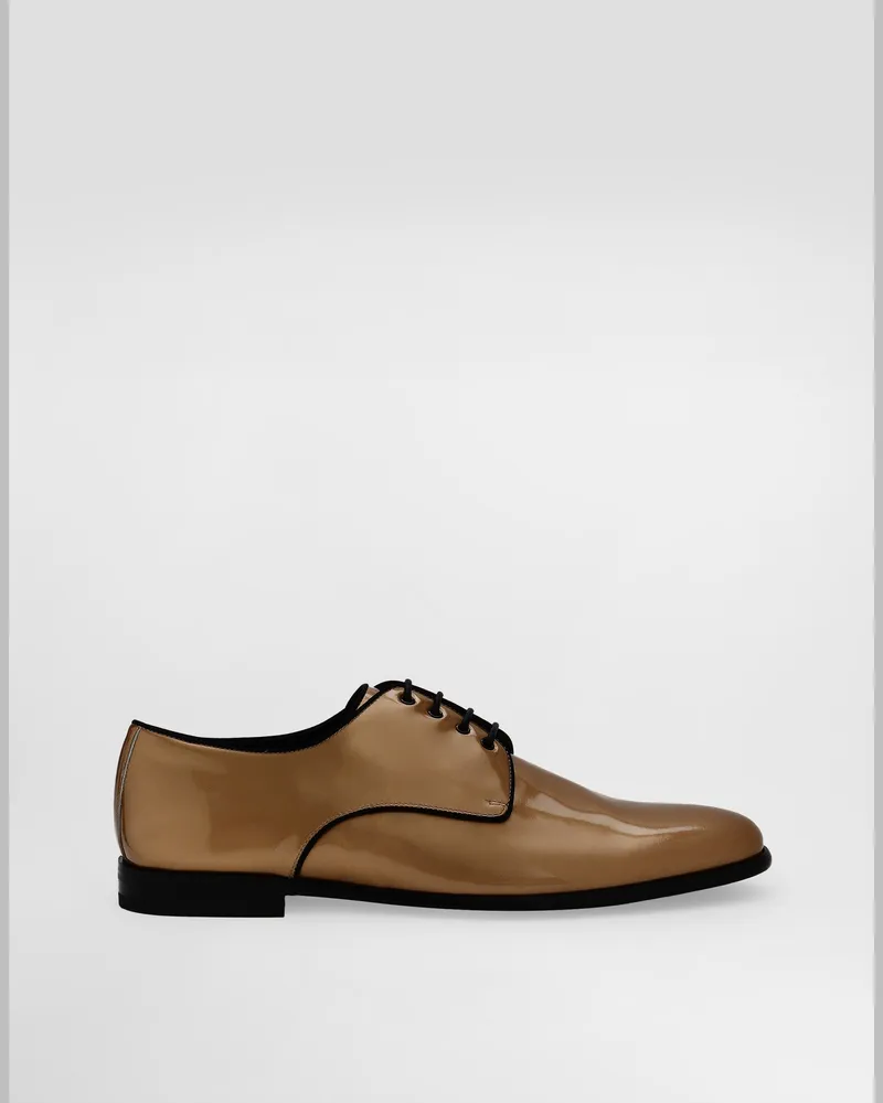 Dolce & Gabbana Derby Aus Kalbsleder - Mann Schnürschuhe Bronze Bronze