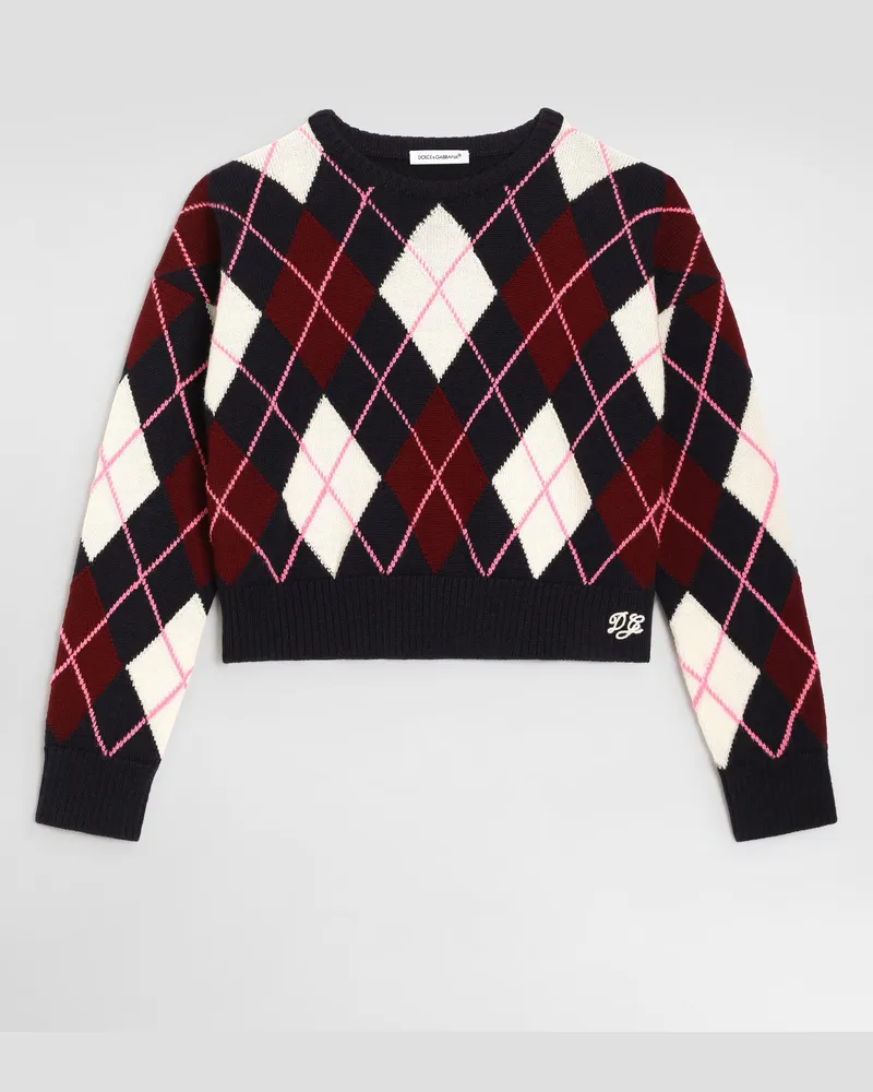 Dolce & Gabbana Strickpullover - Frau Collection Blau 
