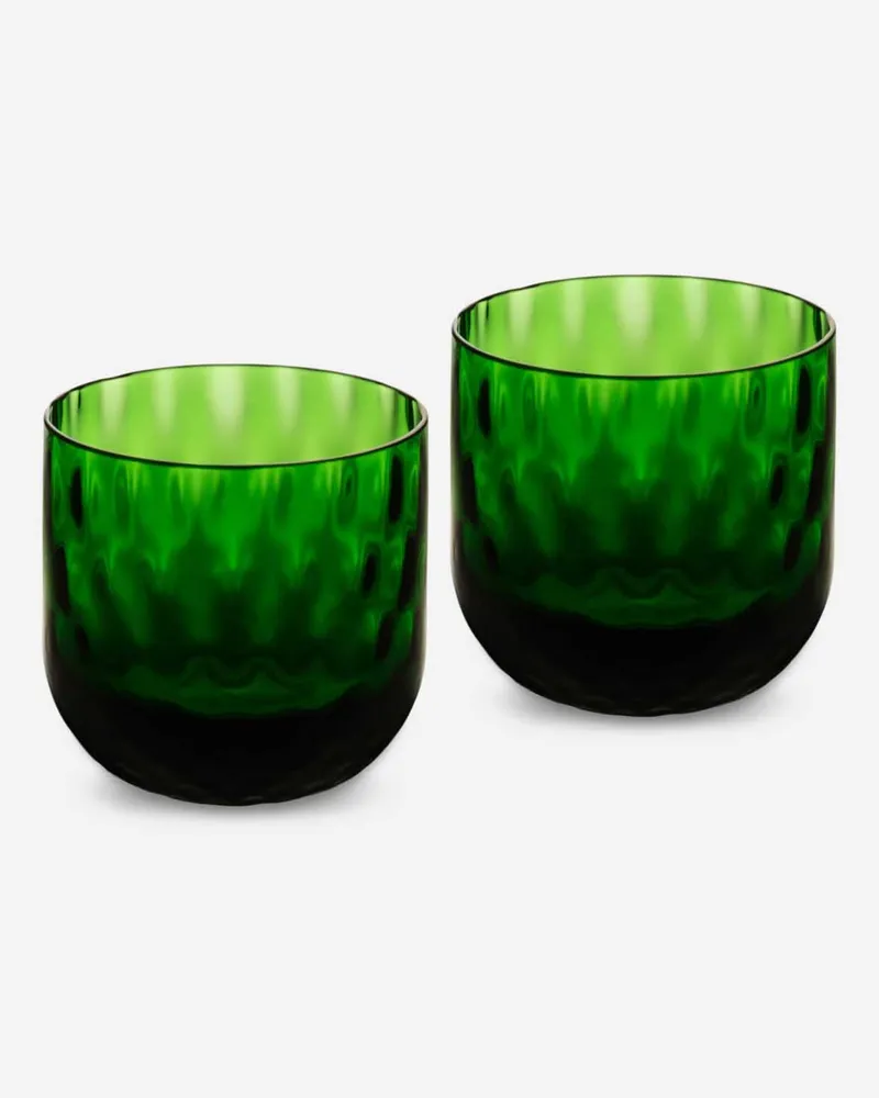 Dolce & Gabbana Set 2 Hand-blown Murano Shot Glasses - Cocktailgläser Mehrfarbig Mehrfarbig